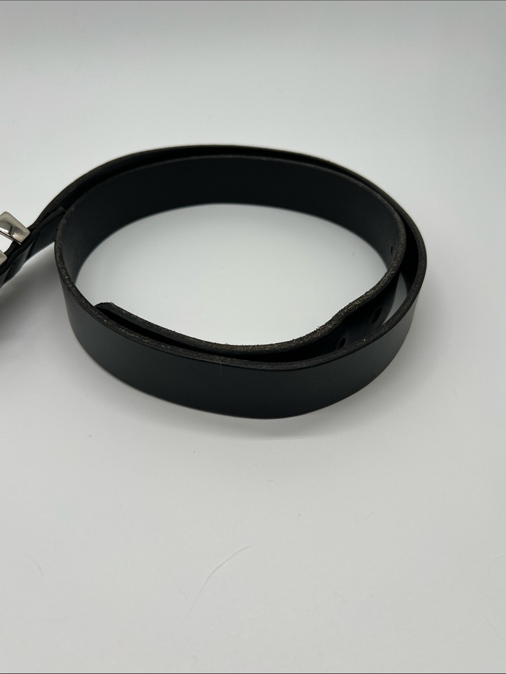 RM Williams Jerrawa Belt Black Cowhide Leather Size 36 /440 Made In Australia - Picture 3 of 11